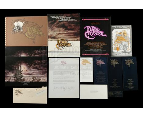 Production and promotional materials made for Jim Henson and Frank Oz's fantasy adventure The Dark Crystal. This lot consists