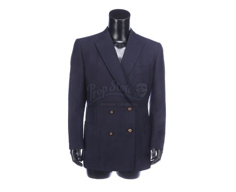 Milos Columbo's (Topol) blazer from John Glen's Bond movie For Your Eyes Only. Columbo wore his blazer aboard his boat as he 