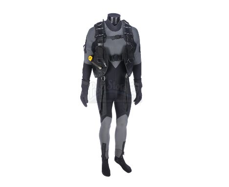 Jason Bourne's (Matt Damon) wetsuit costume from Doug Liman's action thriller The Bourne Identity. Bourne wore his wetsuit wh