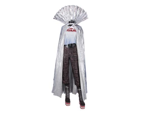 Dylan Sanders' (Drew Barrymore) "Lady Insane" wrestling costume from McG's action-comedy sequel Charlie's Angels: Full Thrott