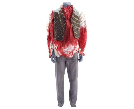 Lestat De Lioncourt's (Tom Cruise) bloodied costume from Neil Jordan's gothic horror drama Interview with the Vampire: The Va