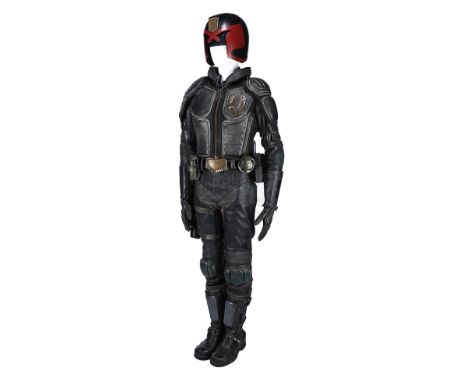 Judge Anderson's (Oliva Thirlby) costume from Pete Travis' comic-book adaptation Dredd. The rookie Anderson wore her Judge un