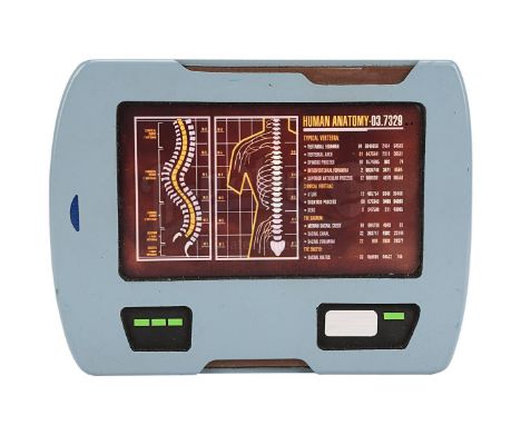 A medical Personal Access Display Device (PADD) from the sci-fi television show Star Trek: Voyager. Medical PADDs were used b