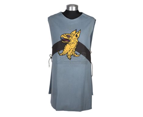 A royal palace guard tabard from Rob Reiner's fantasy adventure The Princess Bride. Guards wore their tabards while they were