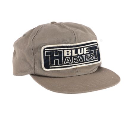 A Blue Harvest crew cap from Richard Marquand's Star Wars: Return of the Jedi. Blue Harvest was a working title used by the p