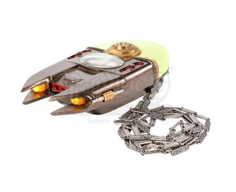 Mobar's (Gregg Daniel) "talisman" scanner from the sci-fi television show Star Trek: Voyager. Mobar used his scanner, which h