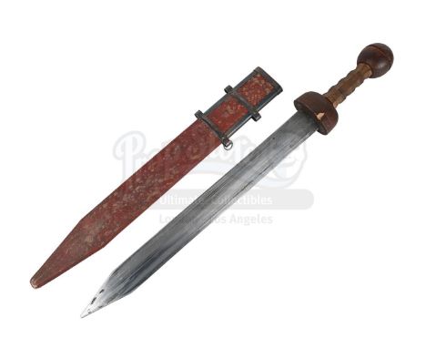 A Roman infantry sword and scabbard from Ridley Scott's Oscar®-winning historical epic Gladiator. Roman legionaries wielded t