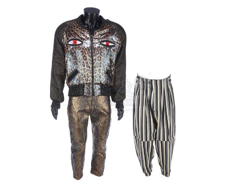 Lenny Luthor's (Jon Cryer) jacket and two pairs of trousers from Sidney J. Furie's superhero sequel Superman IV: The Quest fo