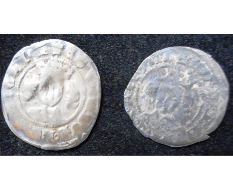 England. Silver penny. Edw. I.&nbsp;Durham (2)&nbsp;(From the Beaumont Hoard which was found in 1884 when two labourers were 