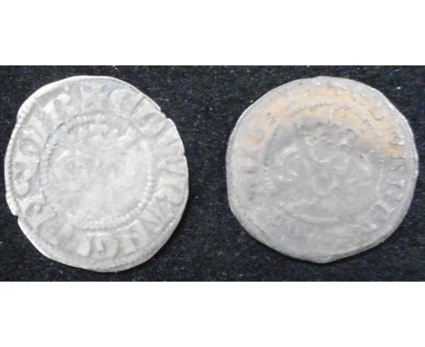 England. Silver penny. Edw. I. York. (2)&nbsp;(From the Beaumont Hoard which was found in 1884 when two labourers were cuttin