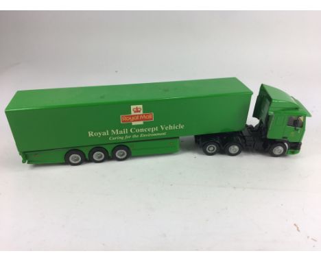 Scarce Smith Auto Models Royal Mail Concept Truck and Trailer. Needs some parts re-gluing otherwise an unusual item to find.
