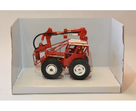 Unique and Bespoke 1/32 County 754 with Duncan Cab. Highland Bear Logging Tractor. Hand Built. One Only. 