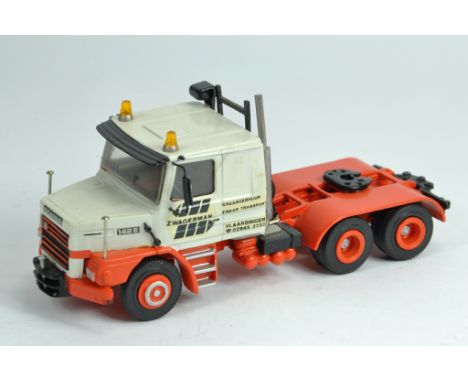 Smith Auto Models 1/48 scale White Metal Handbuilt Scania Long Nose 6 x 4 Heavy Tow Tractor Truck. Zwagerman. Near Mint. Come