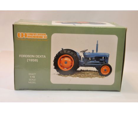 Universal Hobbies 1/16 scale Fordson Dexta Tractor. Mint in Box.