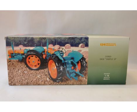 Universal Hobbies 1/16 scale Fordson Doe Triple D Tractor. Mint in Box.