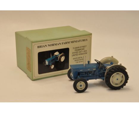Brian Norman 1/32 Fordson Super Dexta Tractor. Hand Built Model. Mint in Box.