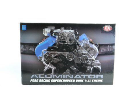 ACME / GMP 1/4 Scale Ford Racing Aluminator DOHC 4.6L Engine Replica. With moving parts. Extremely Scarce. Mint in Box.