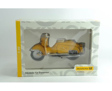 Scarce Schuco 1:10 Scale Scooter. Deutsche Post. Near Mint. 