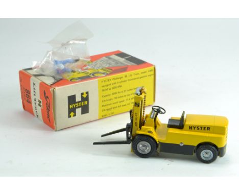 Tekno No.864 Hayster Lift Truck. Excellent (some disfigurement to fork) in Excellent Box.