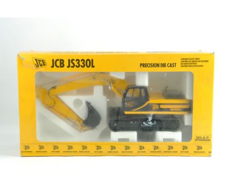 Scarce Joal 1/35 scale JCB JS 330L Tracked Excavator. Mint in Box.