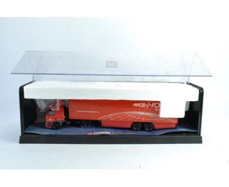 Corgi No. 75501 1/50 scale Leyland DAF 85 Box Trailer. Parcel Force Worldwide. Near Mint with box.