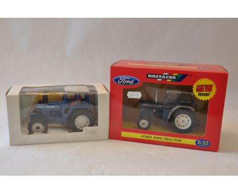 Britains 1/32 Ford 7710 Tractor plus ford 5000. Mint in Boxes. (2)