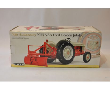 Ertl 1/16 Scale Precision Ford NAA Golden Jubilee Tractor. Mint in Box.