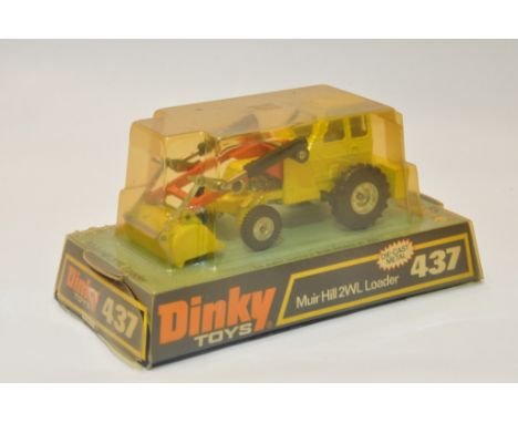 Dinky Toys No. 437 Muir Hill Loader Tractor. Excellent with Fair Plus Box.