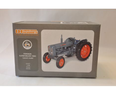 Universal Hobbies 1/16 scale Fordson Super Major Launch Edition Tractor. Special Edition. Mint in Box.