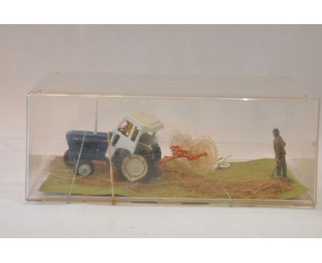 Britains Ford 5000 Tractor Presentation piece.