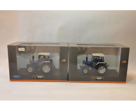 Universal Hobbies 1/32 Ford 6410 plus Ford 5610 Tractor Models. Mint in Boxes. (2)