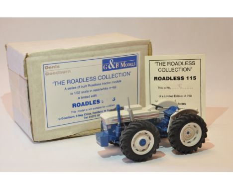 Scarce 1/32 G&B Roadless 115 Tractor. Hand Built. Limited Edition. Near Mint with box.