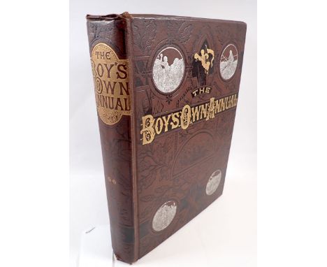 The Boys Own Annual 1879/80, 832 pages articles by Jules Verne, W G Grace, R M Ballantyne - very good condition 