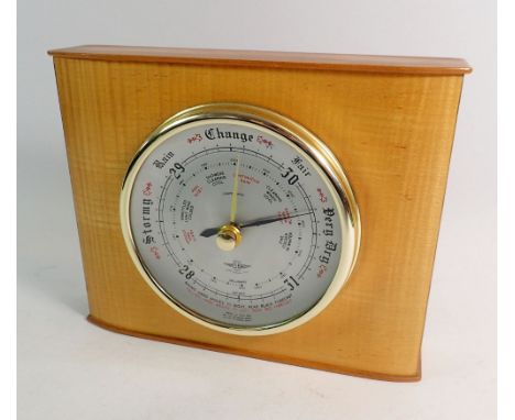 A vintage Smiths barometer, 17cm tall 