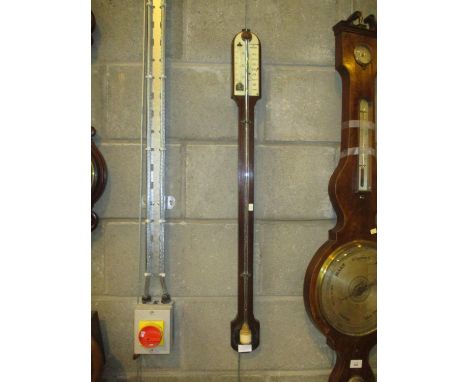 Rosewood Stick Barometer by W. Aronsberg &amp; Co Manchester 