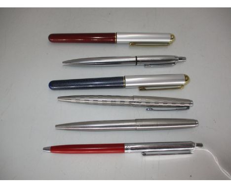 Parker, Papermate, Rollerball and Other Pens (6) 