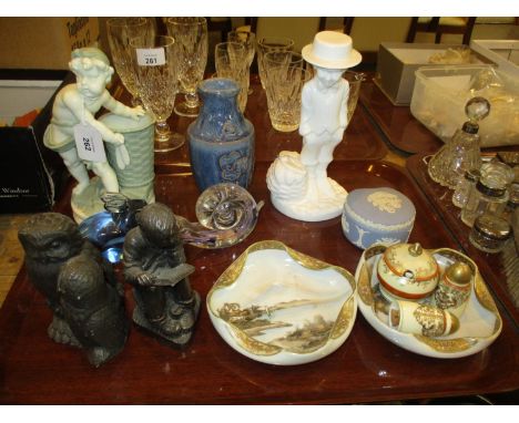 Spode Figure of Daniel by Pauline Shone, Wedgwood and Other Ceramics etc 