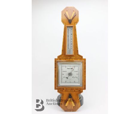 Art Deco Prout Brothers barometer, approx 62 cms height.&nbsp;
