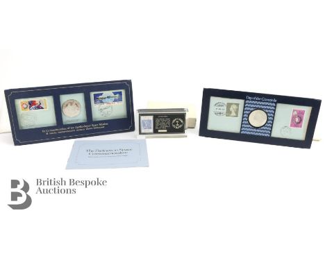 Day of the Concorde silver proof First Day Cover, stamped Heathrow Airport, 21st January 1976 together with another limited e