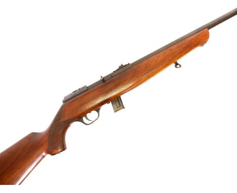 Beretta .22lr semi auto rifle, serial number D19927, 20.5inch barrel screw cut for a moderator, Italian and Birmingham proofs