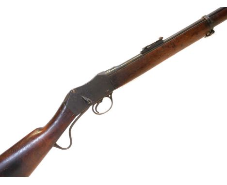 Deactivated Martini Henry .303 rifle, serial number 14, 30inch barrel with folding ladder sight, the receiver stamped 'Superi