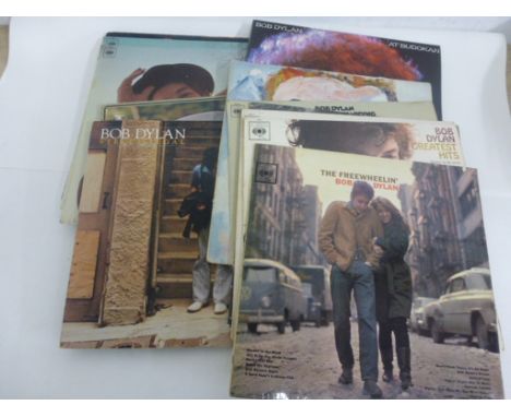 Vinyl - Bob Dylan - 13 lp's including Freewheelin', Highway 61 Revisited, Hard Rain, John Wesley Harding, Self Portrait, Desi