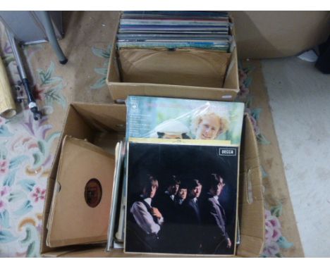 Vinyl - quantity of lp's including many classic plus rock & pop featuring stand out album The Rolling Stones first release