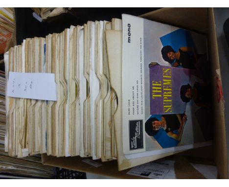 Vinyl 45's Tamla / Stateside.  80+ 45's from these stables together with The Supremes Hits EP (TME 2008), the collection incl