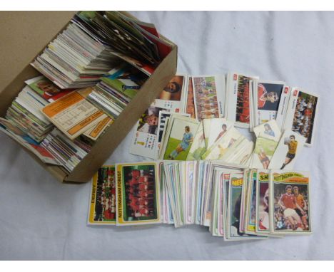 Collection of vintage trade cards including Pro Set and Topps plus the odd Panini sticker (three Argentina 78) circa 1970's a