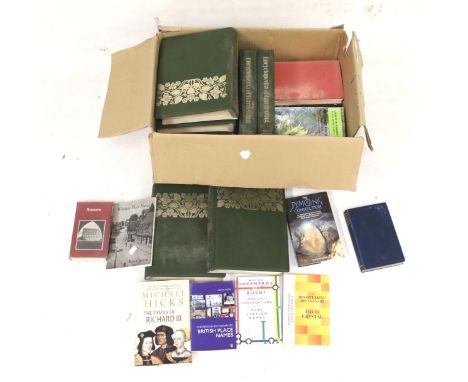 A collection of books. Including volumes 1-8 of 'Encyclopedia of Gardening', Toyne Newton 'The Demonic Connection', etc.
