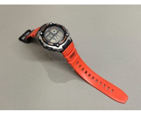 GENTS CASIO WORLD TIME ILLUMINATOR WATCH FULLY WORKING ORDER