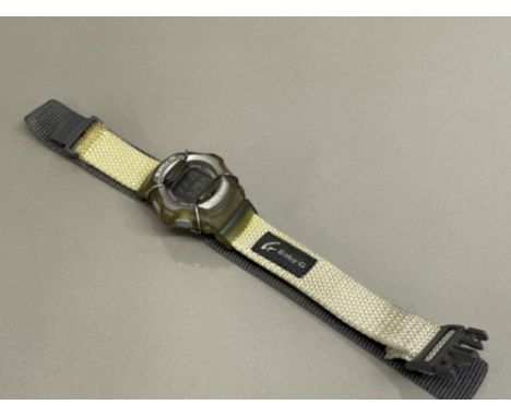 LADIES ORIGINAL CASIO BABY-G WATCH WITH DOUBLE FIBRE STRAP FULLY WORKING ORDER