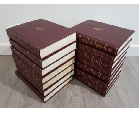 14 VINTAGE ENCYCLOPEDIA BRITANNIA HARD BACK BOOKS