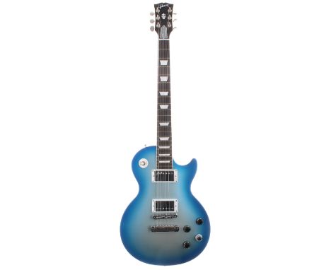 2007 Gibson Limited Edition 1st Production Run Les Paul Robot guitar, made in USA, ser. no. RG3xx6; Finish: blue burst, lacqu